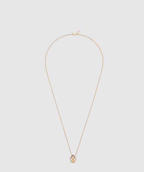 까르띠에 트리니티 쿠션 네크리스 B7224955