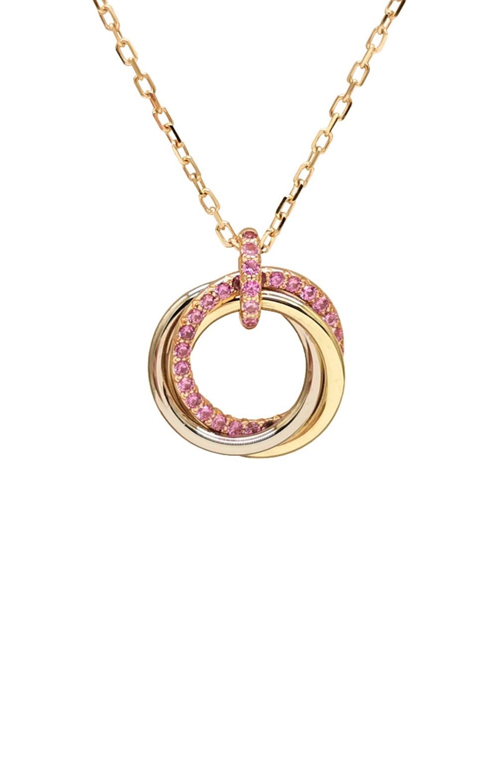 까르띠에 트리니티 목걸이 B7224839