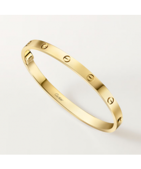 까르띠에 러브 팔찌 미디움 폭 4.8mm 골드