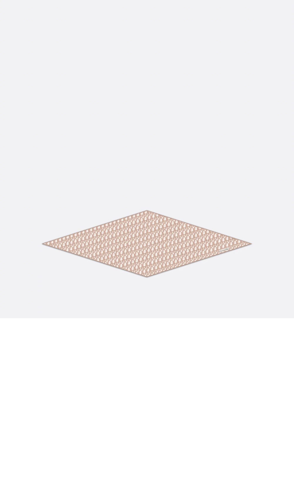 디올 Oblique Dior 다이아몬드 스카프 52DOB