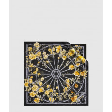 디올 식물 화훼 90 스퀘어 스카프 31GRA