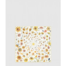 디올 식물 화훼 70 스퀘어 스카프 42FLE