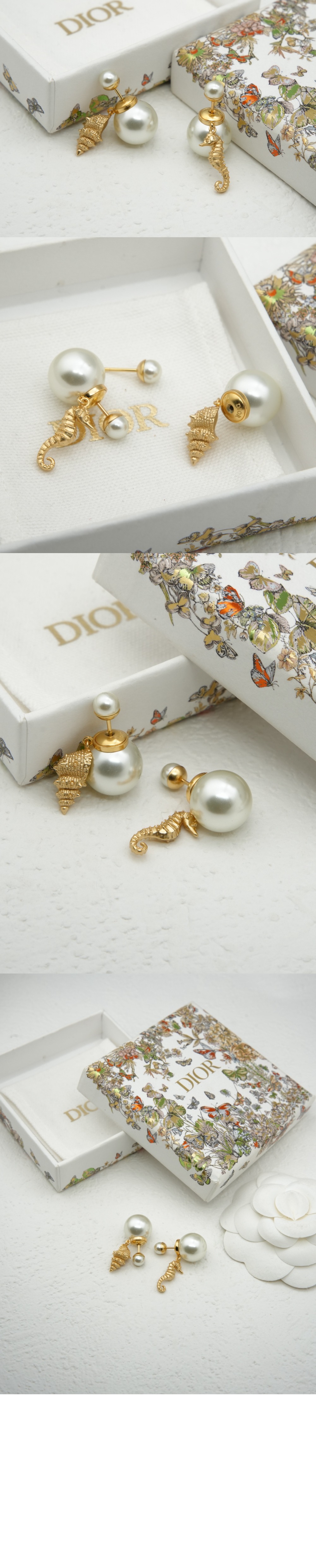 디올 Tribales 귀걸이 E4127