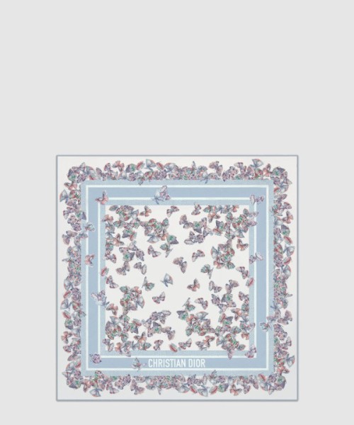 디올 Camo Papillon 90 스퀘어 스카프 52PAC