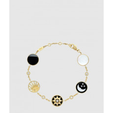 디올 Rose des Vents & Rose Céleste 팔찌 JSAM9