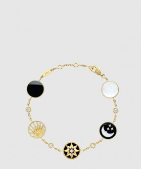 디올 Rose des Vents & Rose Céleste 팔찌 JSAM9