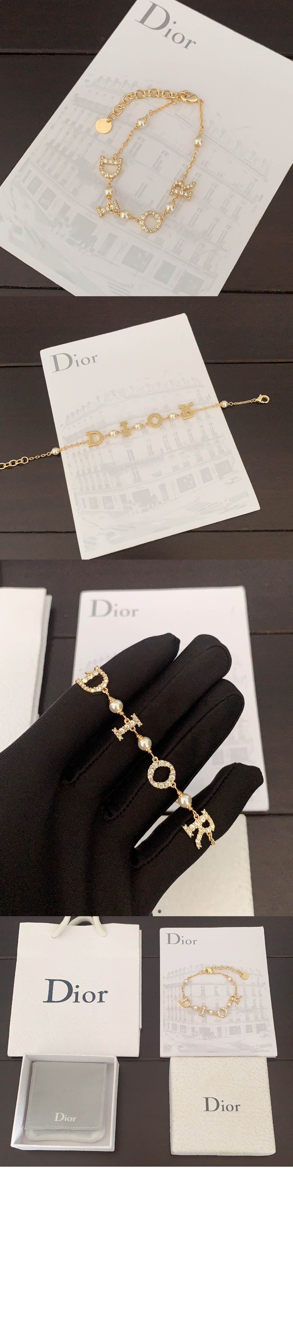 디올 evolution 팔찌 B2866