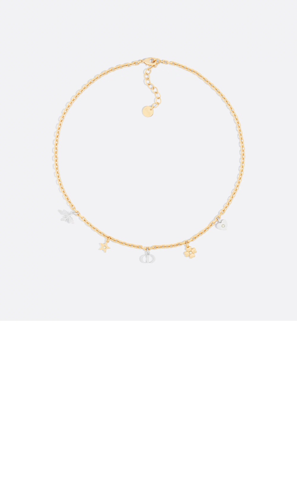 디올 Petit CD Lucky Charms 목걸이 N3392