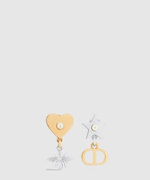 디올 Petit CD Lucky Charms 귀걸이 E4100