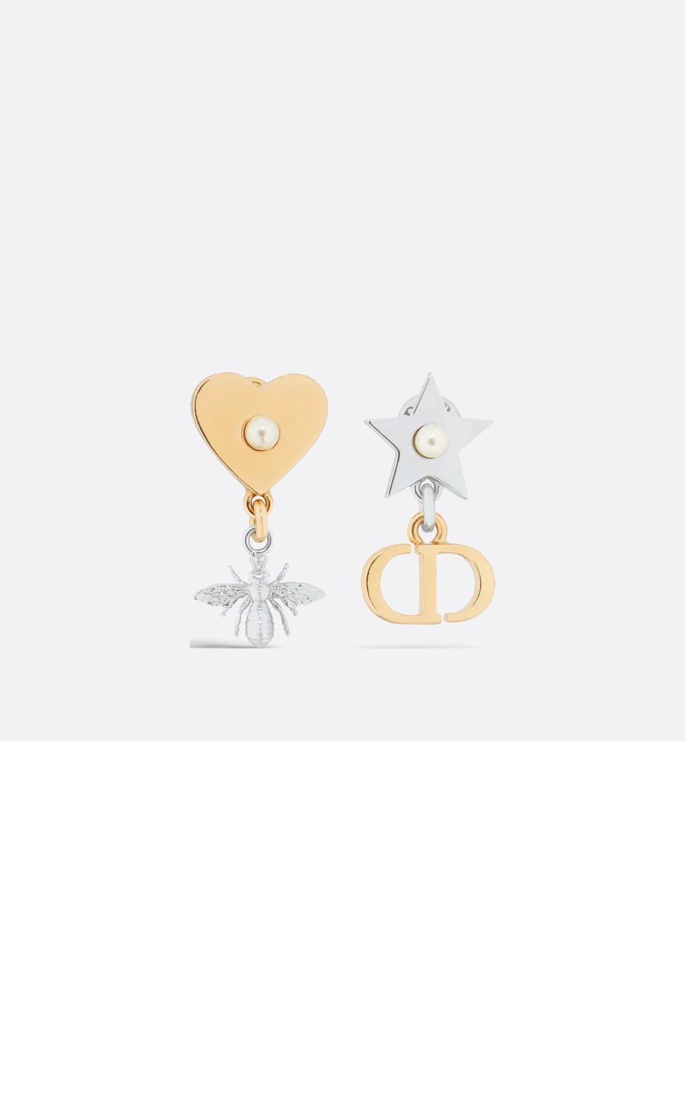 디올 Petit CD Lucky Charms 귀걸이 E4100