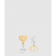 디올 Petit CD Lucky Charms 귀걸이 E4100