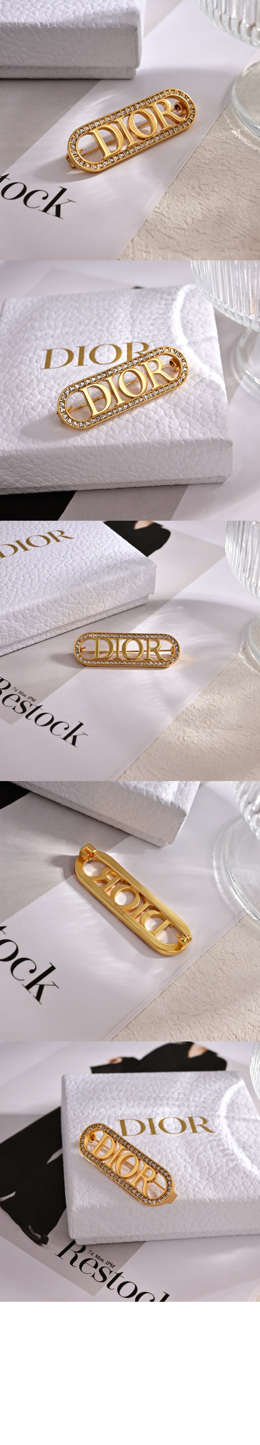 디올 evolution 브로치 V1428