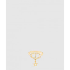 디올 Petit CD Lucky Charms 반지 R2386