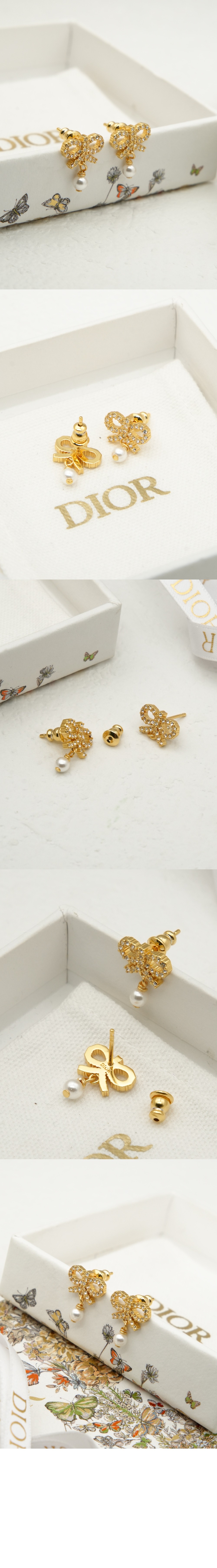 디올 Le Nœud de Dior 귀걸이 E4050