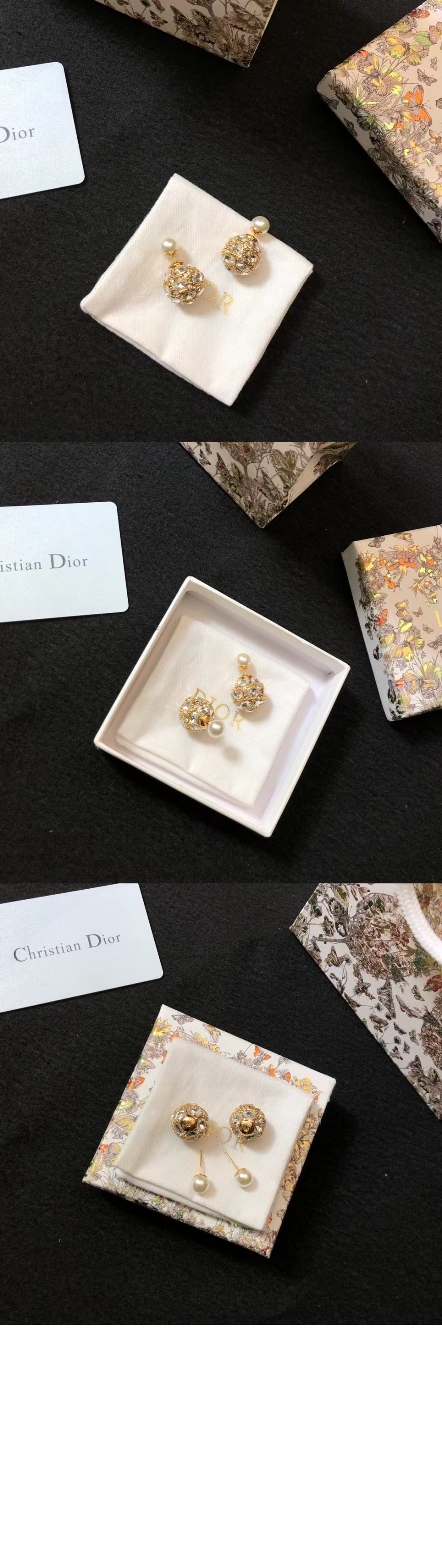 디올 Tribales 귀걸이 E3977