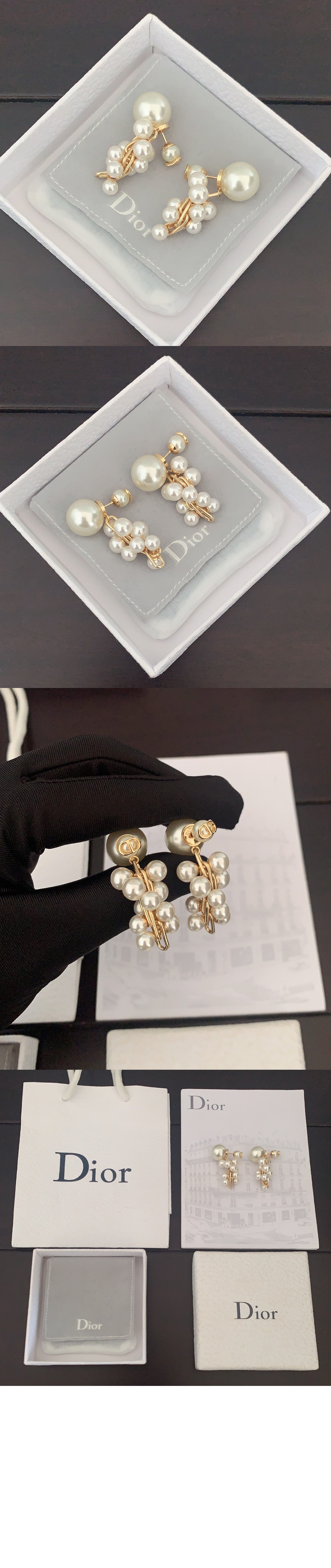 디올 귀걸이 E3750