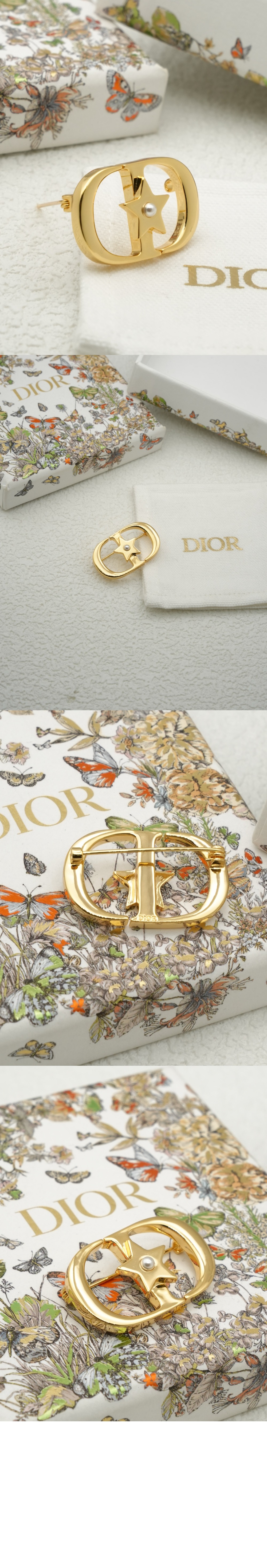 디올 Lucky 30 Montaigne 브로치 V1569