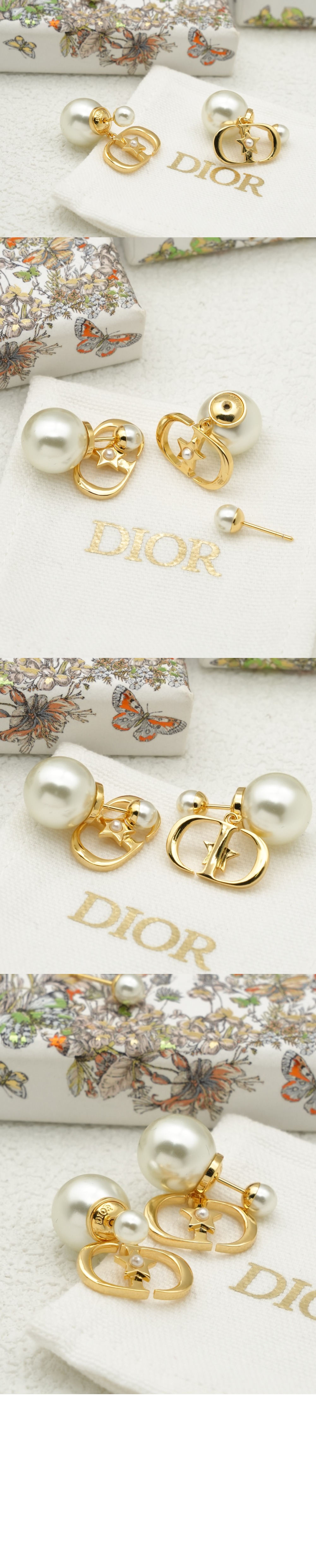 디올 Tribales 귀걸이 E3807