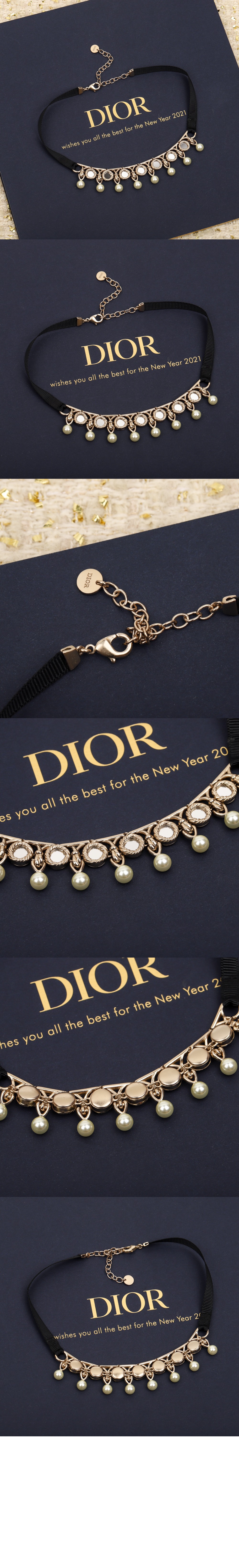 디올 자디올 초커 N2219