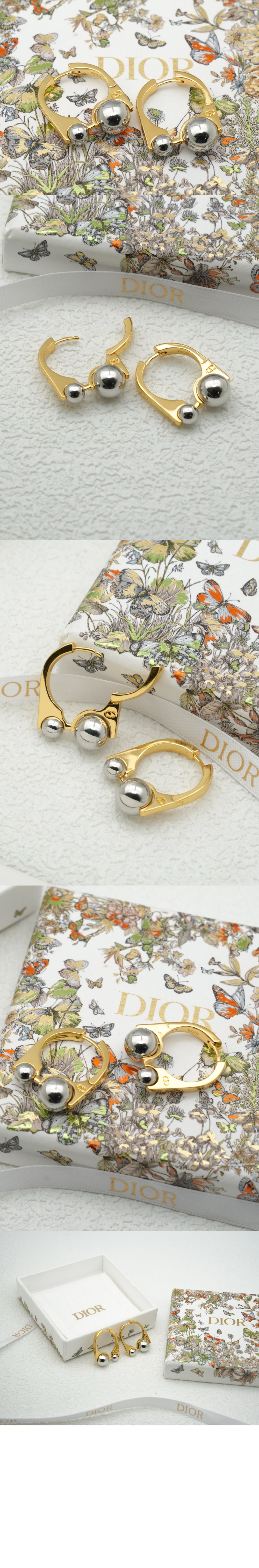 디올 Tribales New Look 미디엄 귀걸이 E3897