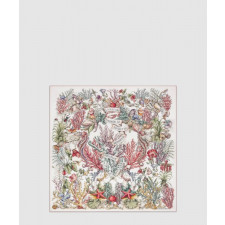 디올 Cabinet de la Mer 90 스퀘어 스카프 51CAM