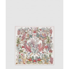 디올 Cabinet de la Mer 90 스퀘어 스카프 51CAM