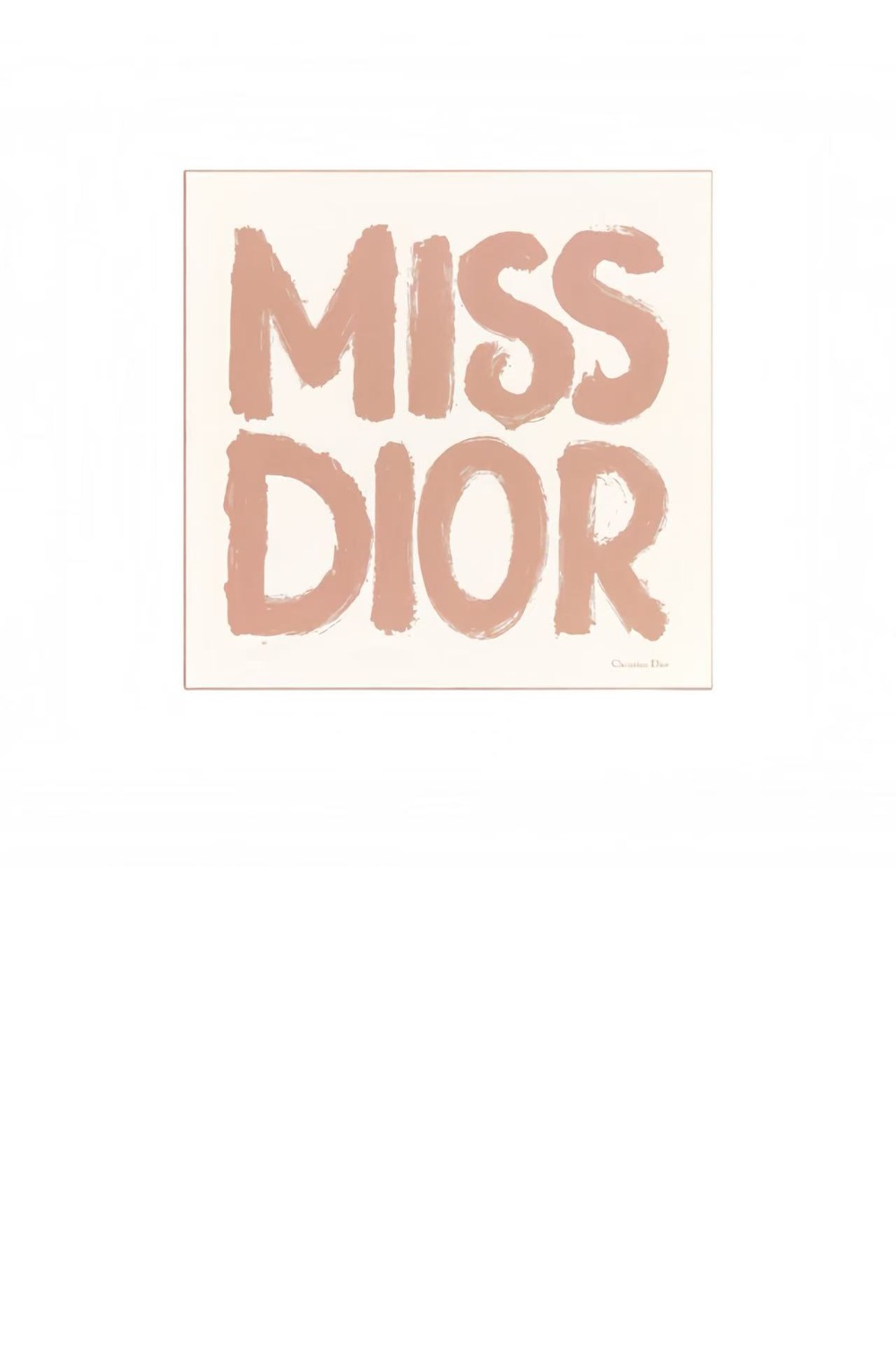 디올 MISS DIOR 올오버 90 스퀘어 스카프 45MID