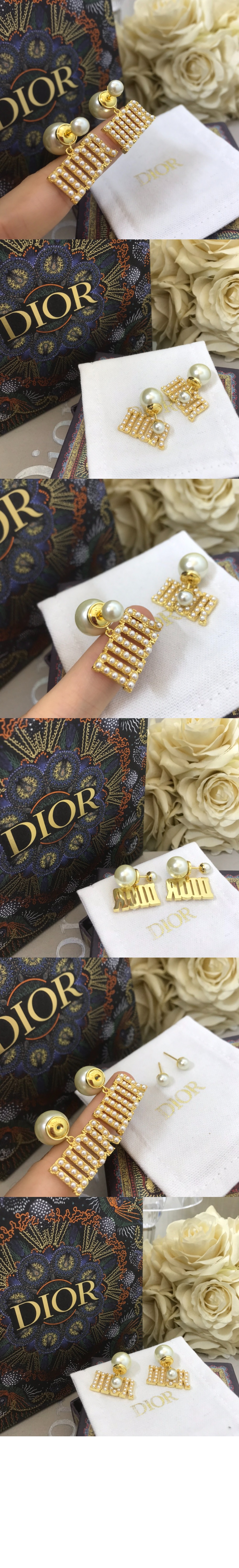 디올 귀걸이 E1662