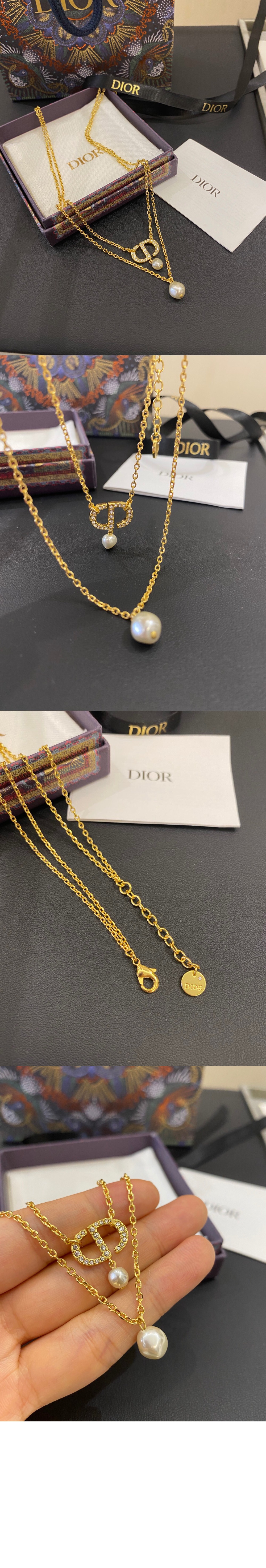 디올 자디올 목걸이 N1389
