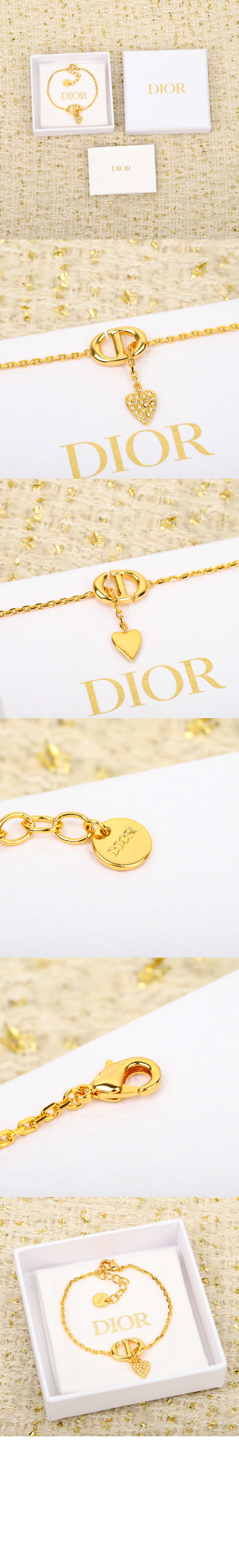 디올 CD Navy 팔찌 B2694