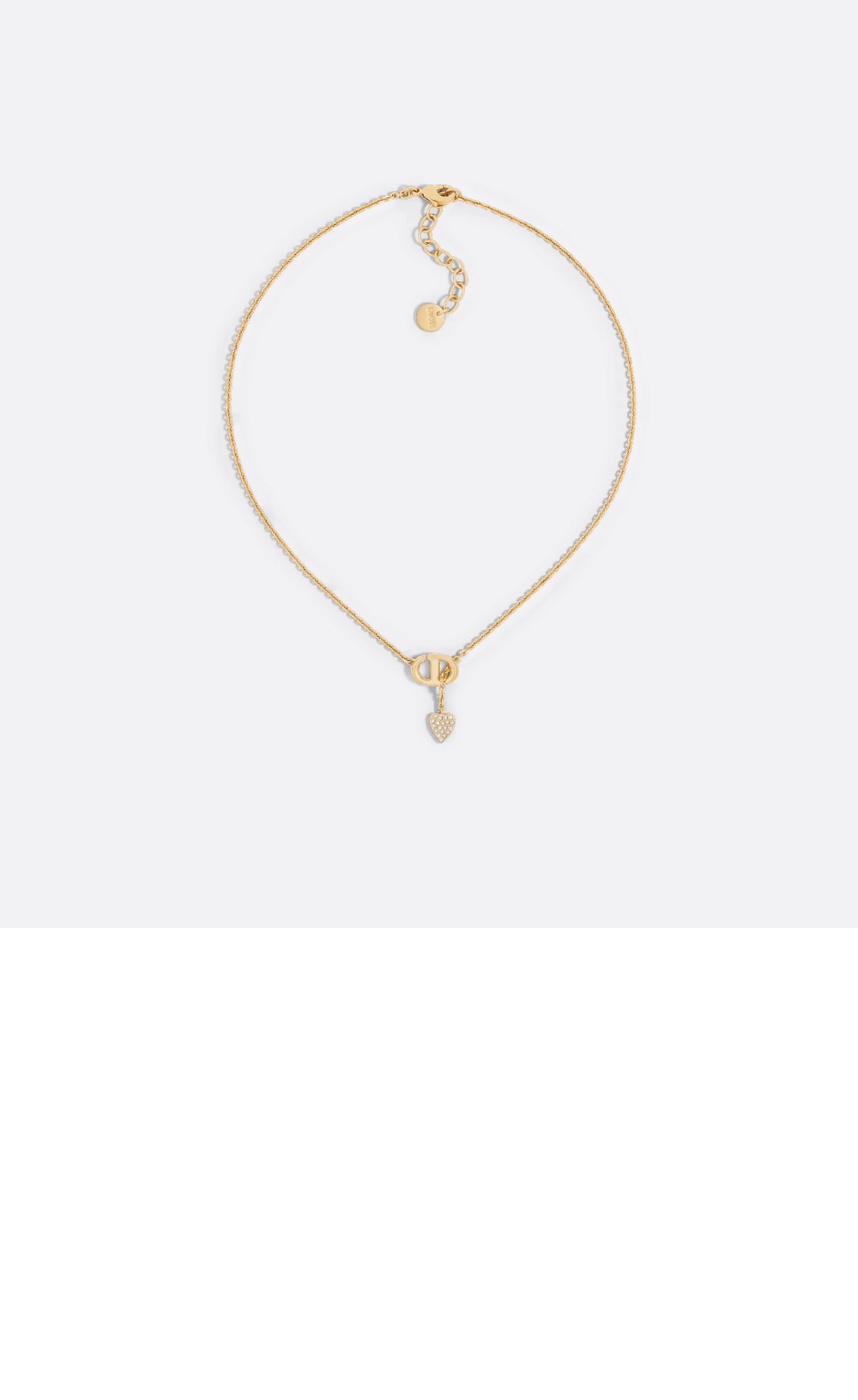 디올 CD Navy 목걸이 N3118