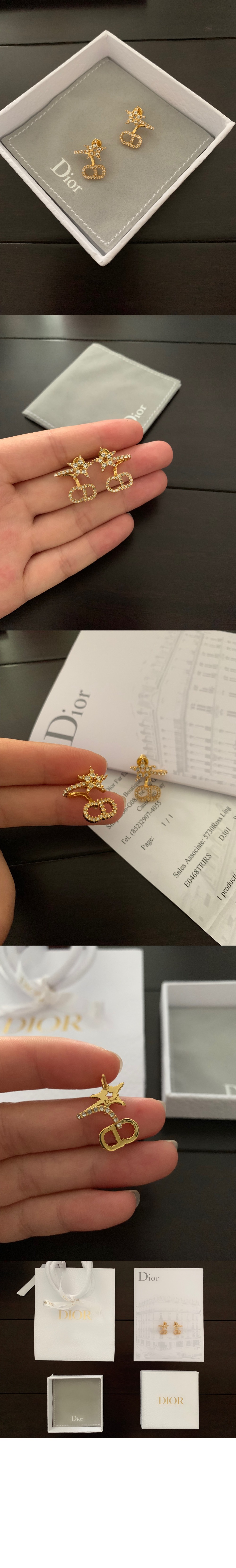 디올 클레어 디 룬 귀걸이 E1099