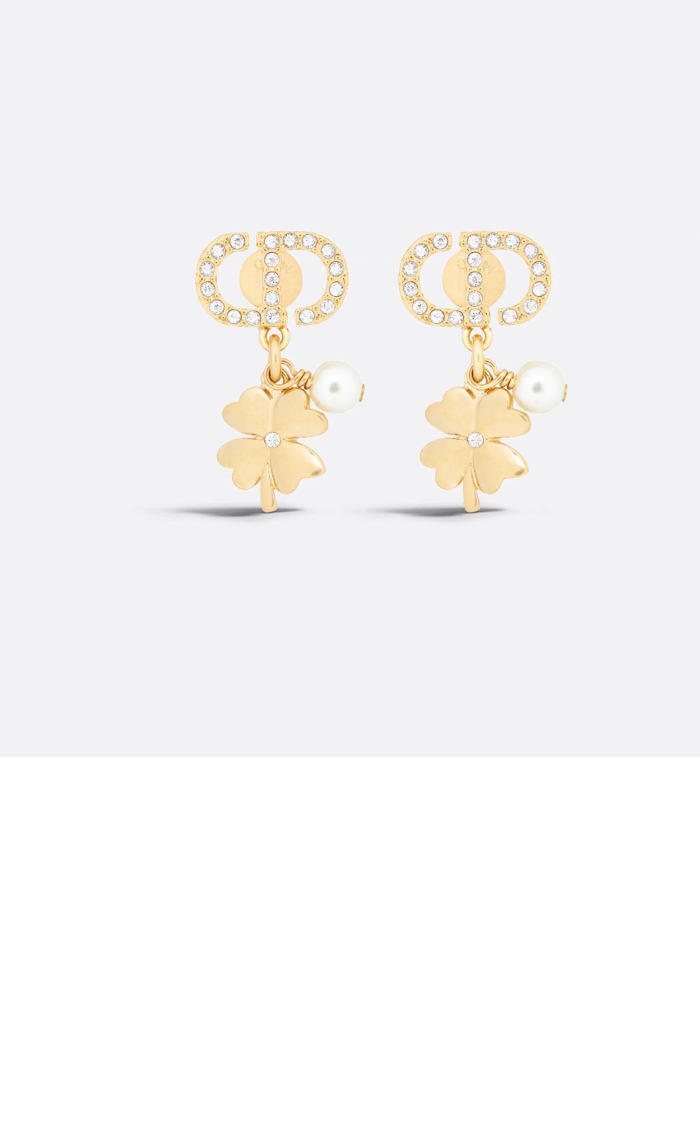 디올 Petit CD Lucky Charms 귀걸이 E3713