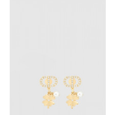 디올 Petit CD Lucky Charms 귀걸이 E3713