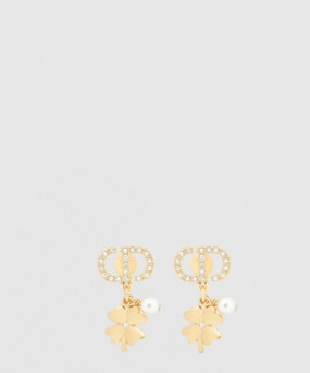 디올 Petit CD Lucky Charms 귀걸이 E3713