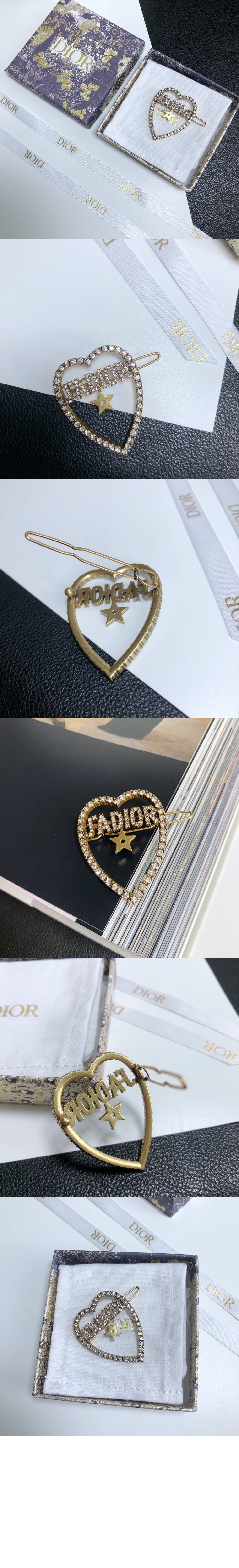 디올 Jadior barrette 머리핀 V0431