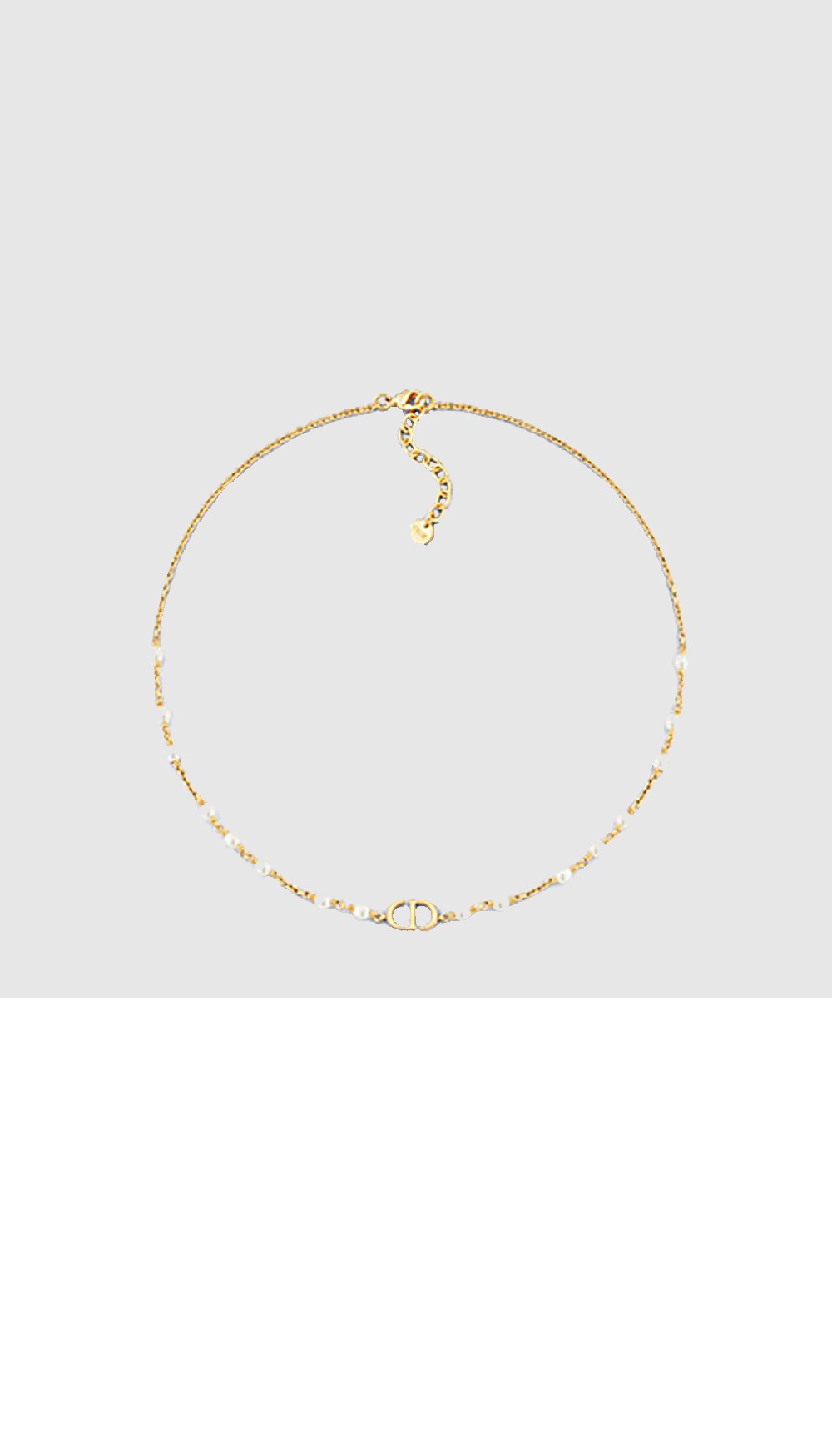 디올 쁘띠 CD 목걸이 N2166