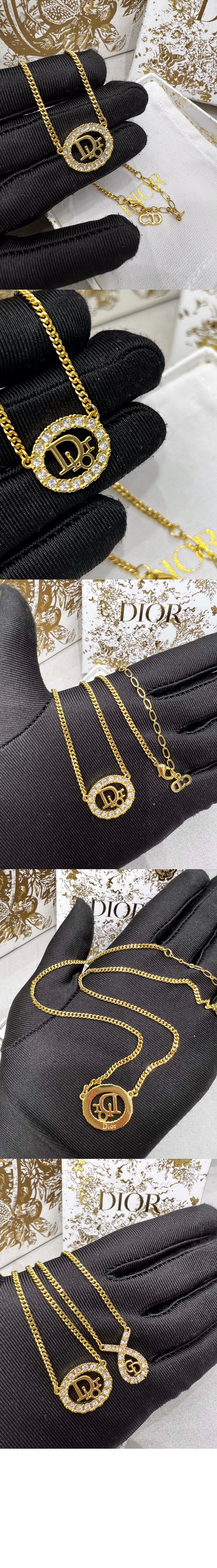 디올 목걸이 FF9457