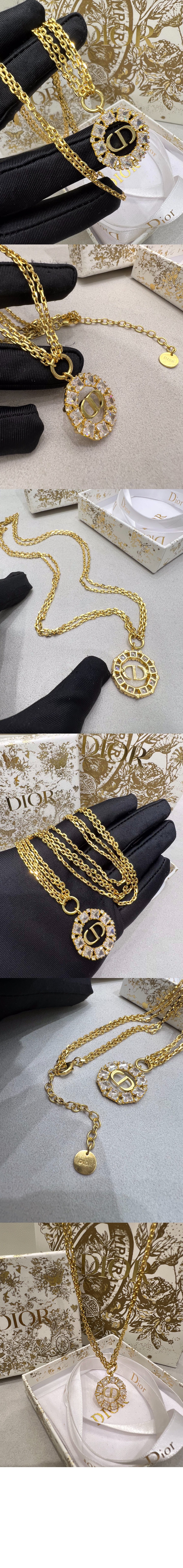 디올 쁘띠 CD 목걸이 N1715