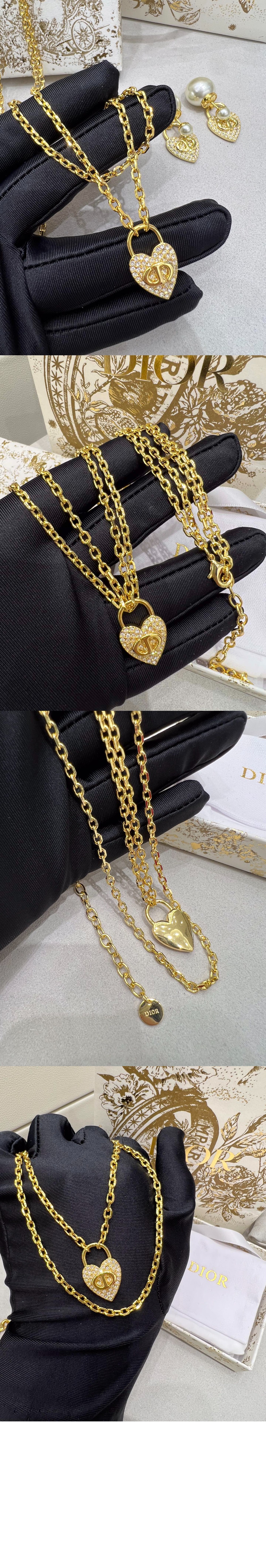 디올 CD 목걸이 N1652