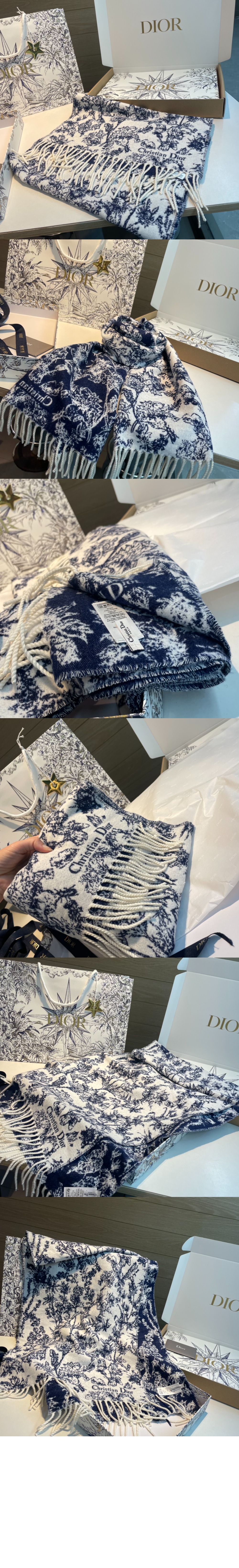 디올 Chardons 스카프 51CAR