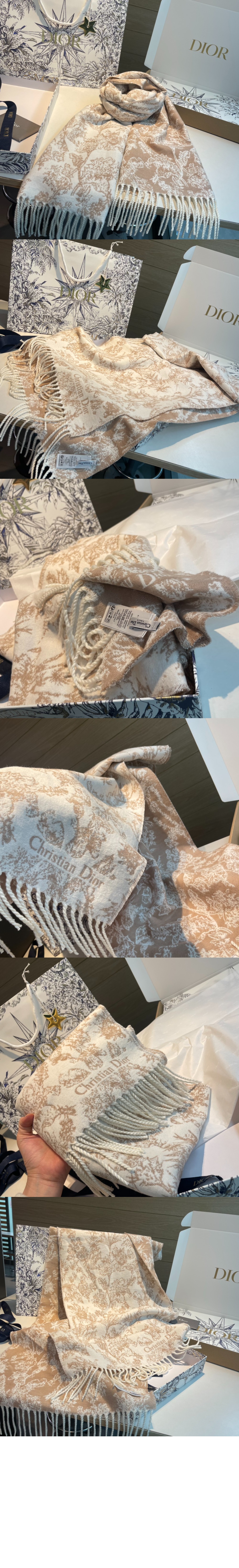 디올 Chardons 스카프 51CAR