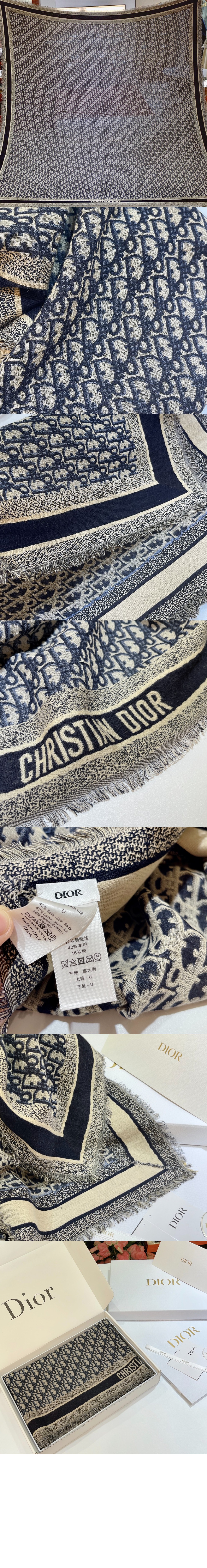 디올 Oblique 숄 12DOB