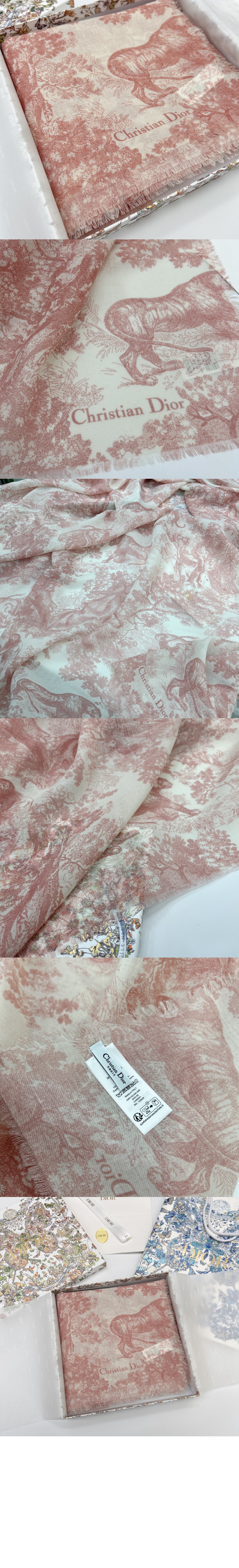 디올 Toile de Jouy Sauvage 스톨 34JOU