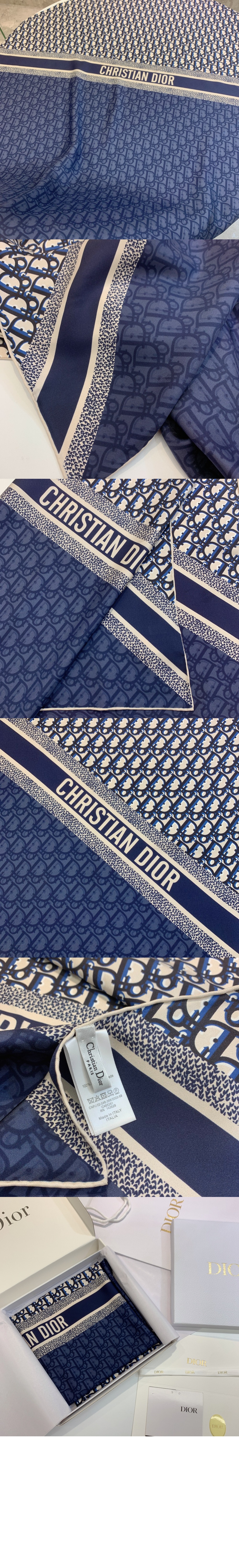 디올 스퀘어 스카프 41DOB