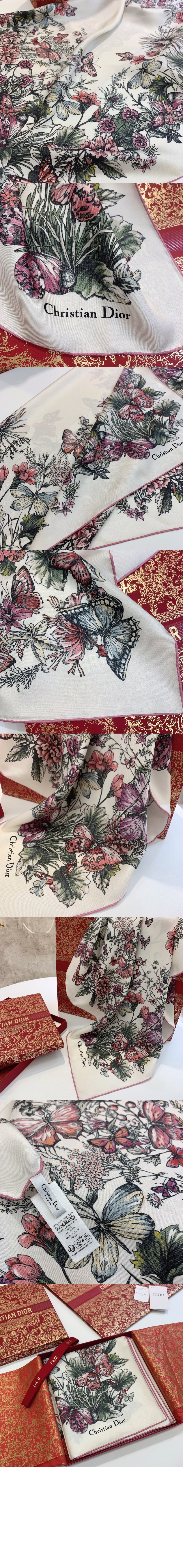 디올 Mexico Milleiorl 90 스퀘어 스카프 41BAL