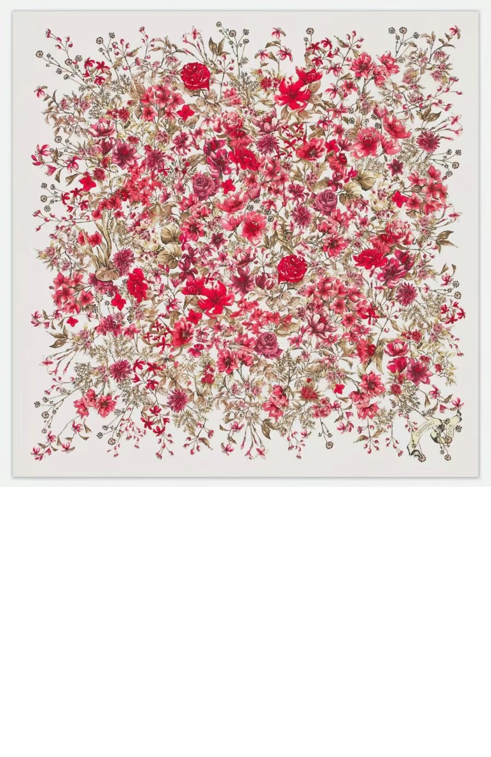 디올 스퀘어 스카프 35FCO