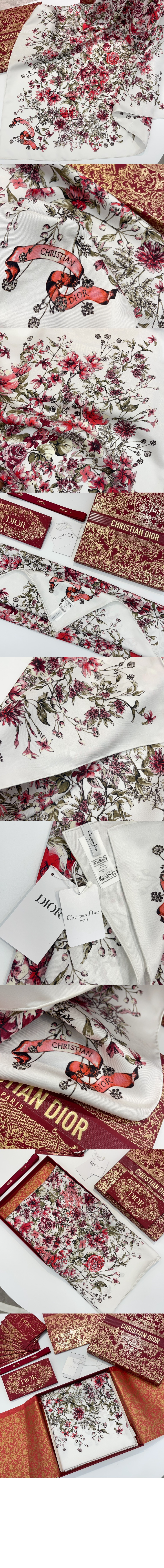 디올 스퀘어 스카프 35FCO