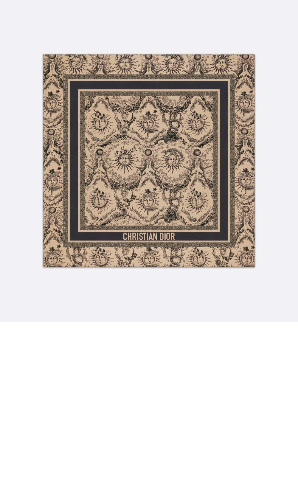 디올 까레 90 일 드 주이 스퀘어 스카프 42SOL