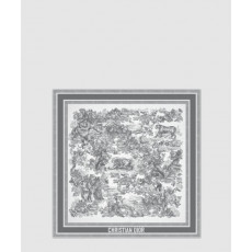디올 Toile de Jouy Sauvage 90 스퀘어 스카프 15JOU